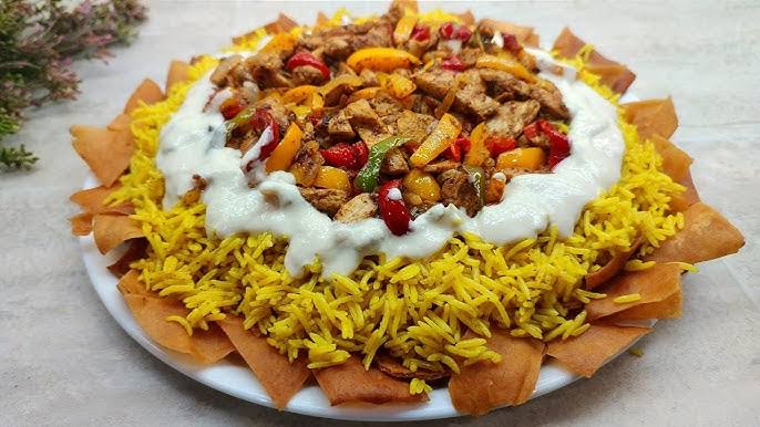 فتة شاورما الدجاج 