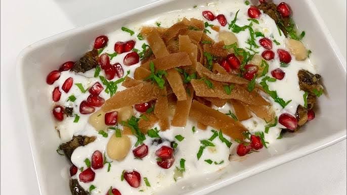 فتة ورق العنب 