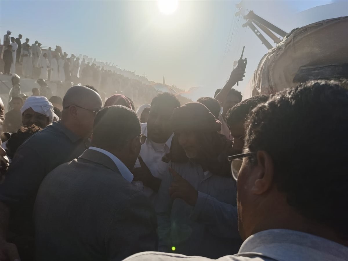 محافظ مطروح يتابع تطورات الحادث 