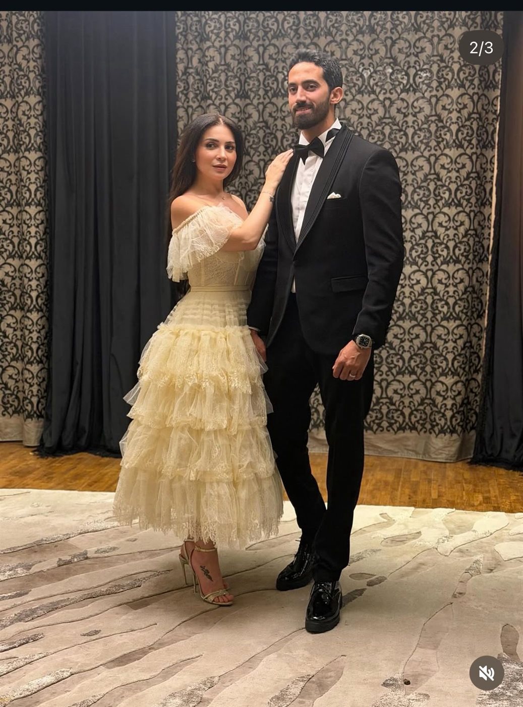 <strong>زواج مي عز الدين من مدرب اللياقة البدنية أحمد تيمور</strong><br>