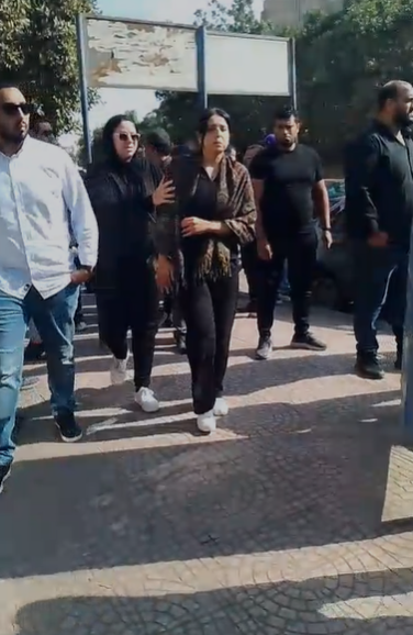 تشييع جثمان محمد صبري نجم الزمالك السابق