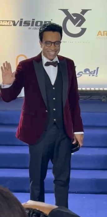 سامح حسين في مهرجان ذا بيست<br>