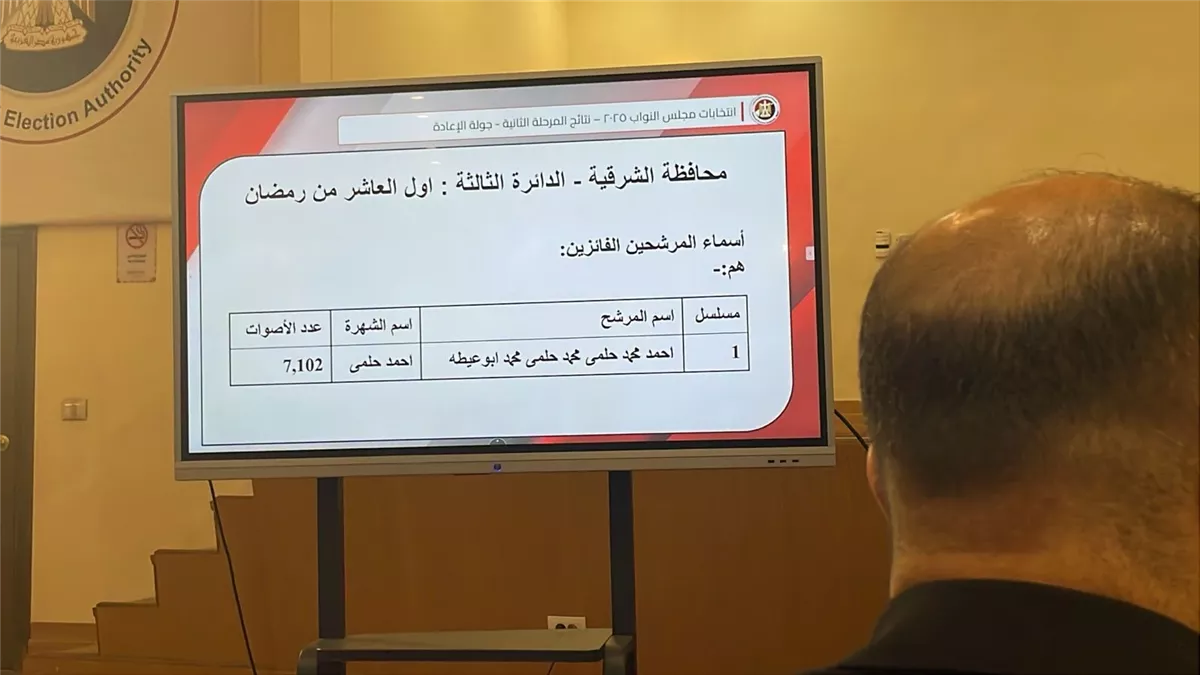 نتيجة جولة الإعادة بالمرحلة الثانية من انتخابات مجلس النواب