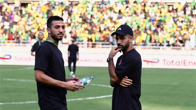 فحص طبي لمحمد عبدالمنعم قبل مباراة شباب بلوزداد الجزائري