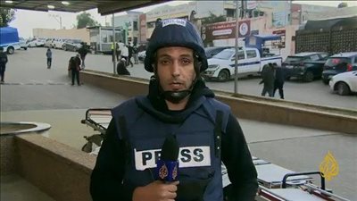 استشهاد والدي مراسل قناة الجزيرة جراء قصف صهيوني في غزة