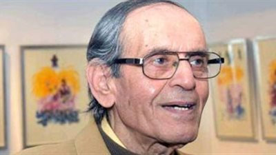 بعد تعرضه لأزمة صحية...الفنان التشكيلى عز الدين نجيب في العناية المركزة