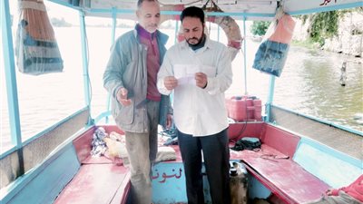 للحفاظ على سلامة المواطنين..مراجعة المعديات والمراكب النيلية بالبحيرة