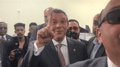 المرشح الرئاسي حازم عمر يُدلي بصوته في انتخابات الرئاسة 2024