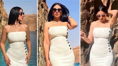 بإطلالة رقيقة.. درة تتألق بالأبيض في أحدث ظهور لها