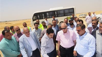 نائب رئيس المجتمعات العمرانية يوجه بضرورة الاهتمام بالمساحات الخضراء