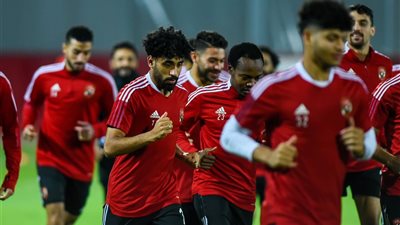 الأهلي ينهي استعداداته لمواجهة الرجاء بتدريبات قوية