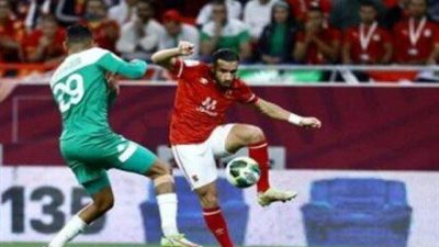 إصابة قوية تضرب نجم الأهلي قبل موقعة الرجاء