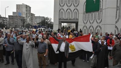 بهتافات مؤيدة| مظاهرات حاشدة بالشرقية تدعم قرارات السيسي تجاه القضية الفلسطينية 