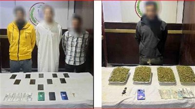 سقوط 4 أشخاص بحوزتهم مخدرات ومبالغ مالية في العاصمة