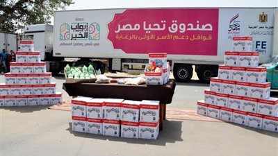 الاورمان ترسم البهجة على الأسر الأولي بالرعاية في سوهاج بكراتين رمضان