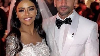 أسماء أبو اليزيد تحتفل بزفافها على محمد الخطيب