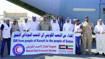بحمولة 10 أطنان.. إقلاع الطائرة الثانية من الجسر الجوي الكويتي لإغاثة السودان