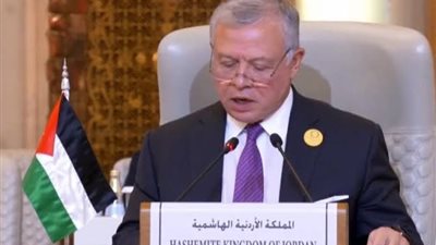 العاهل الأردني: ماتشهده غزة من تدمير سيترك نتائج كبرى في الأجيال