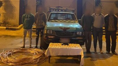 كواليس القبض على تشكيلاً عصابيًا تخصصا في أعمال السرقات بالعاصمة (صور)