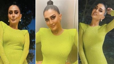 سعره 600 يورو.. غادة عبد الرازق تثير الجدل بفستان أصفر ضيق