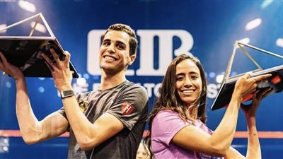 مصر تحتكر مربع الإسكواش الذهبي في بطولة العالم