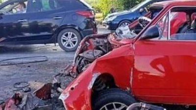 مصرع شخص وإصابة آخرين إثر انقلاب مينى باص بمصر الجديدة