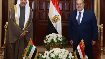 رئيس الشيوخ يستقبل رئيس المجلس الوطني الاتحادي الإماراتي