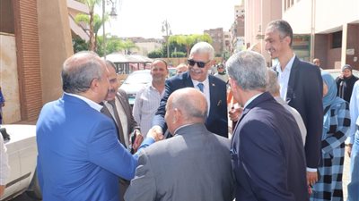القاصد يتفقد انتظام الدراسة بكلية الزراعة جامعة المنوفية 