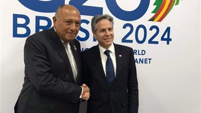 شكري يؤكد لبلينكن رفض مصر القاطع لتهجير الفلسطينيين