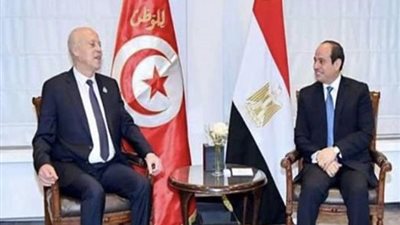 السيسي يؤكد تطلع مصر إلى تطوير العلاقات الوثيقة مع تونس