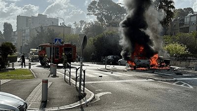 دون صفارات الإنذار.. انفجار ضخم يضرب حيفا شمال إسرائيل