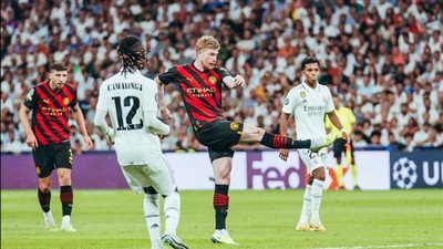 قمة الثأر.. تشكيل هجومى متوقع لمانشستر سيتى أمام ريال مدريد