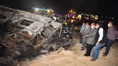 جثث ومصابين على الأسفلت.. أسماء ضحايا كوبري الموت في قنا