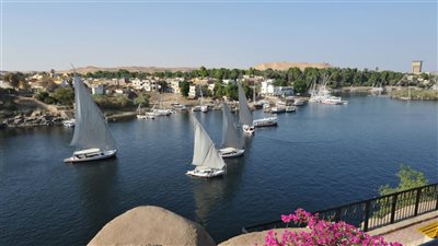 ساندي حسنين: الآثار المصرية في أسوان صوت الشتاء ودفىء المكان (صور)