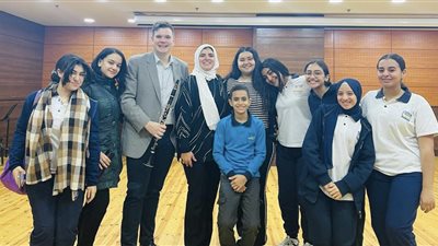 خبير أمريكي يقدم ورش عمل لطلاب الكونسيرفاتوار