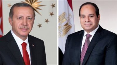 السيسى وأردوغان يقرران البدء الفورى فى ترفيع العلاقات الدبلوماسية