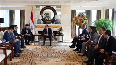 رئيس الوزراء يلتقي رئيس مجلس إدارة شركة 