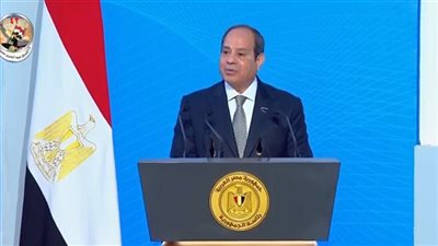 السيسي: المزرعة كانت بتقابل مشاكل وكل الجهود اللى اتعملت قدرت تحل المسألة
