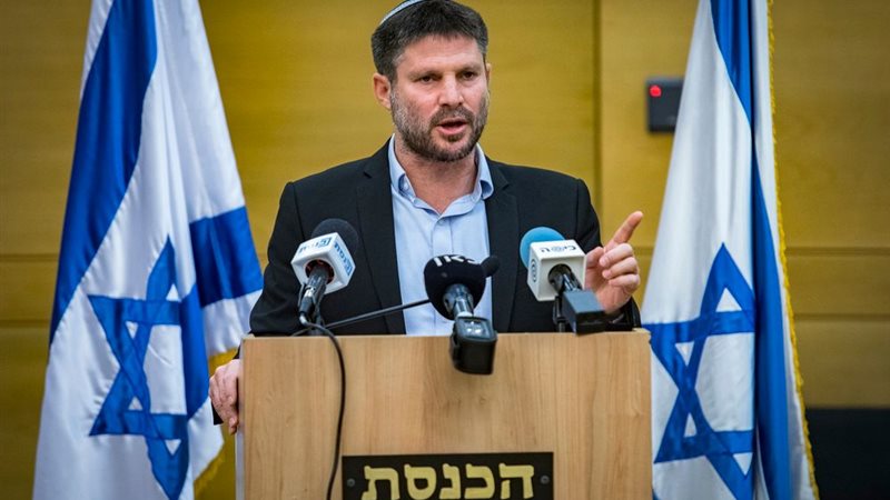 وزير المالية الإسرائيلي-غزة||