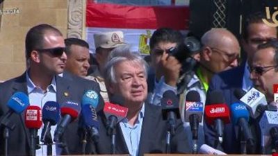 جوتيريش: هناك أكثر من 2 مليون شخص يعانون بشكل كبير في غزة