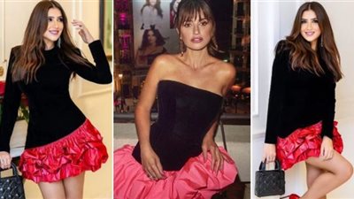 مي عُمر تتألق بإطلالة ملفتة في بداية العام الجديد... شاهد