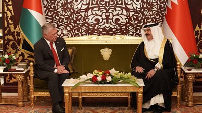 العاهل الأردني ونظيره البحريني يبحثان تطورات الوضع في غزة