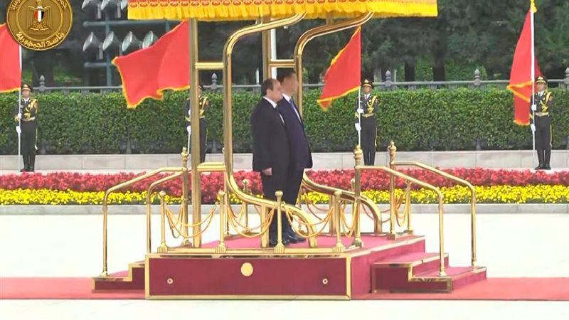 السيسي ونظيره الصيني