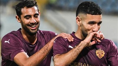 سيراميكا كليوباترا يفوز على المقاولون بثنائيه نظيفه