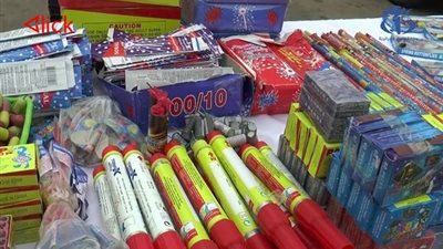 قطاع الأمن يصادر 8010 ألف قطعة ألعاب نارية في الشرقية