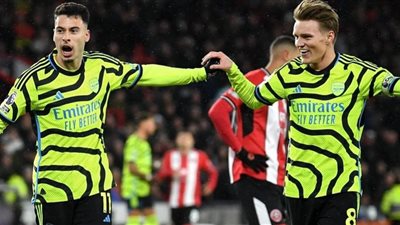 أرسنال يسحق شيفليد يونايتد بسداسيه مثيره بالدوري الانجليزي 