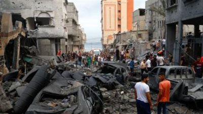 القاهرة الإخبارية: غارات عنيفة فى محيط مستشفى القدس بمدينة غزة