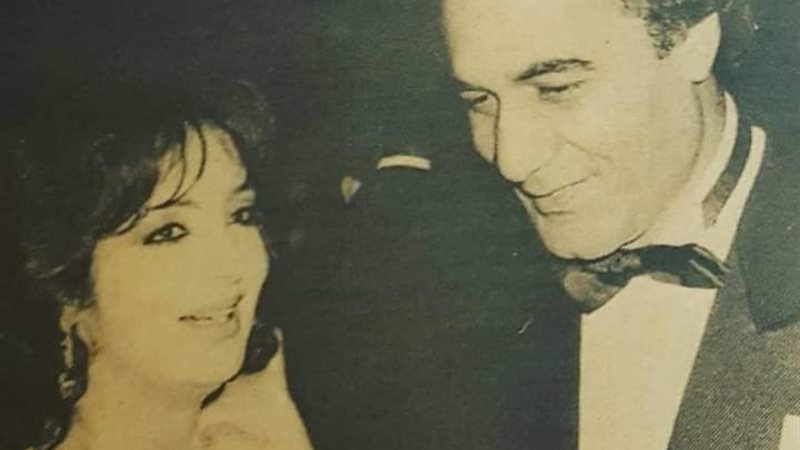 محمود ياسين وشهيرة