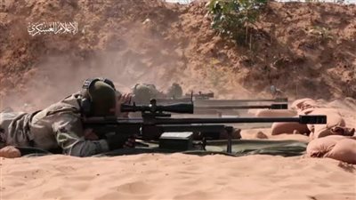 القسام يقنص جنود ويدمر دبابات صهيونية بمحاور التوغل بغزة