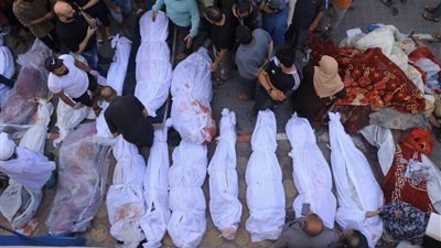 الصحة الفلسطينية: أكثر من 400 شهيد وجريح فلسطينى فى مجزرة معسكر جباليا ..صور